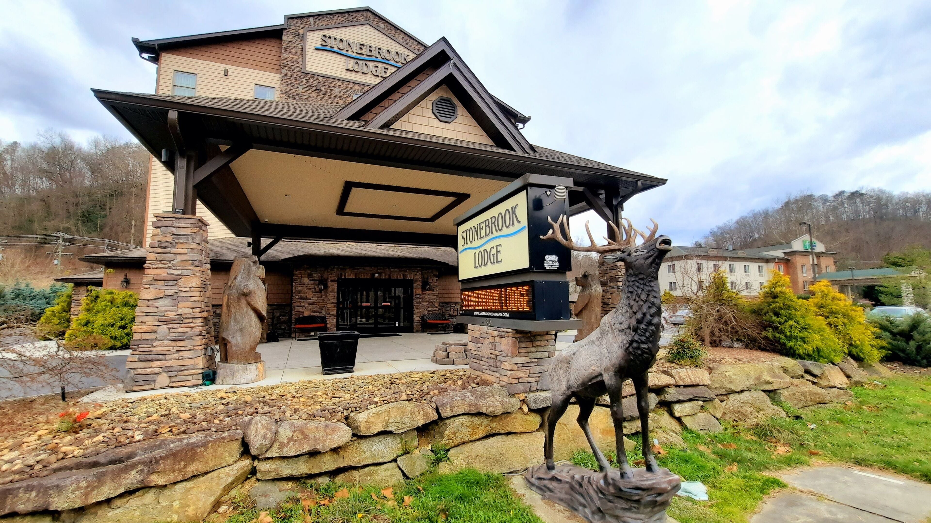 Fachada da propriedade