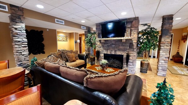 Zona de estar del vestíbulo