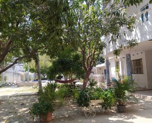 Property grounds - APARTMENT WITH BALCONY ECONOMIC, QUIET, IN COUNTRY HOUSE NEAR THE SEA (SANTA MARTA)