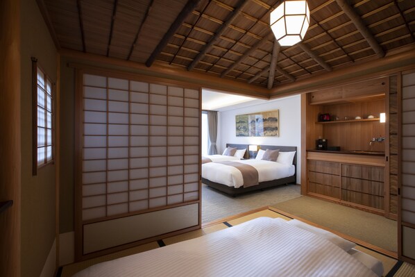Premium Twin Room | Desk, free WiFi, bed sheets - Rinn Gion Hanatouro (Kyoto)