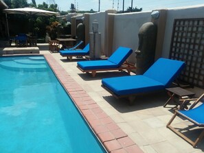 Terrace/patio - Shamba Lodge (Kitwe)