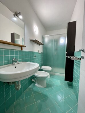 Shower, hair dryer - ALLOGGI DEL MIRTO - MILLY DEL MIRTO (Capoliveri)