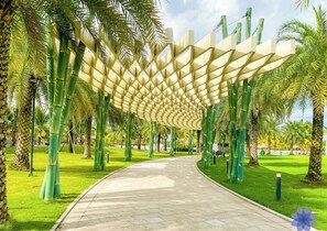 Terrein van de accommodatie