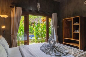 Standard Double Room, 1 Double Bed, Non Smoking, Pool View | View from room - Elemento Homestay Badung (Abiansemal)