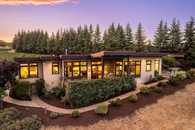 Magnificent Panoramic Valley and Vineyard Views, Single Level Two Guest Suite Layout, Amazing Deck