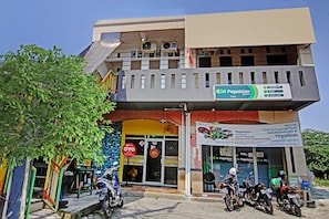 Voorkant van accommodatie