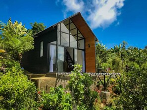 Cabin, 2 Double Beds, Mountain View