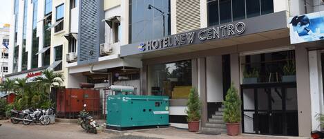 Fassade der Unterkunft