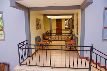Sala de estar en el lobby