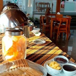 Free daily local cuisine breakfast