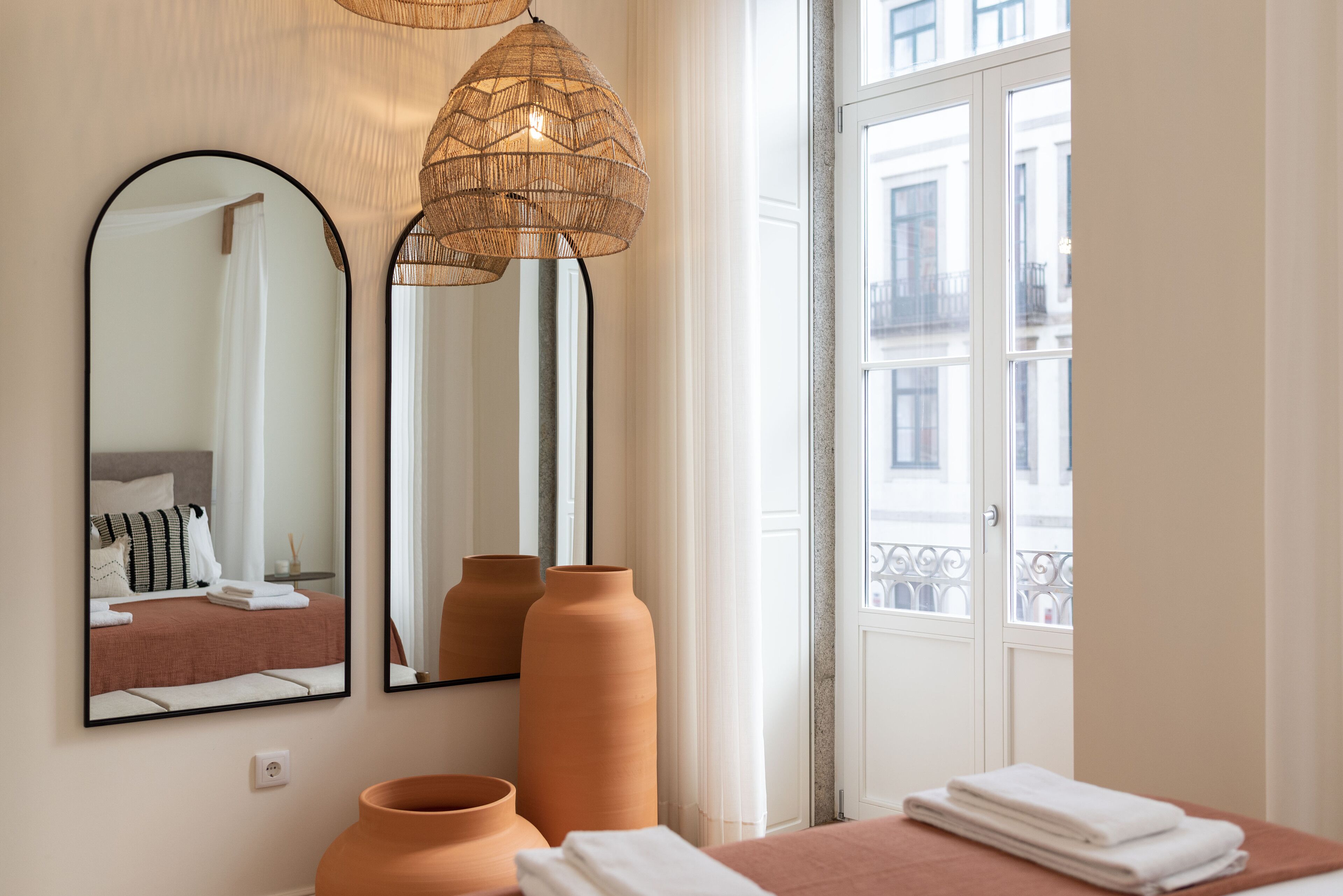 Apartamento superior | Ferros/tábuas de passar roupa, Wi-Fi de cortesia, roupa de cama