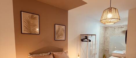 1 makuuhuone, työpöytä, silitysrauta/-lauta, ilmainen Wi-Fi