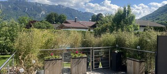 Magnificent view of the Kampenwand: Holiday apartment ciao-aschau Lexa