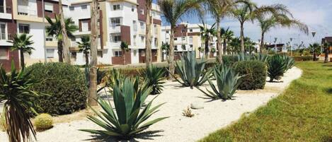 Overnatningsstedets område