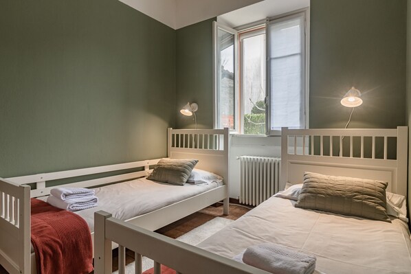 2 Schlafzimmer, Bügeleisen/Bügelbrett, kostenloses WLAN, Bettwäsche