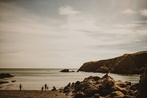 Beach - Artful Retreat: Artemisia Lodge with Vast Garden on 2000-acre Seaside Estate (Portpatrick)