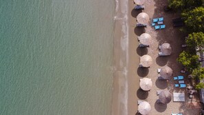 En la playa 