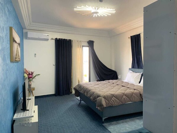 1 Schlafzimmer, Internetzugang, Bettwäsche