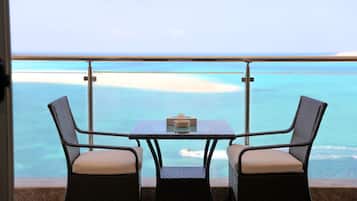 Uitzicht vanuit de kamer