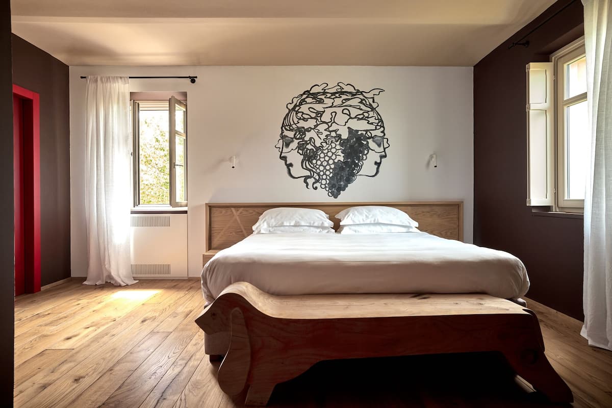 Quarto luxo, 1 cama de casal (Deluxe Double Room) | Roupas de cama de algodão egípcio, roupas de cama premium