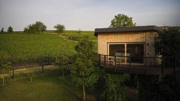 Signature-Zimmer, 1 Queen-Bett (Suspended House in the Vineyards) | Terrasse/Patio