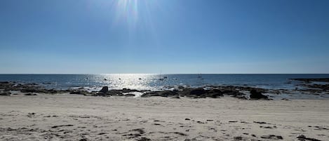 På stranden, liggestole