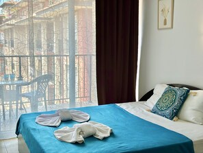 Bed sheets - MENADA * SUNNY View * Studio for two (Sloneczny Brzeg)