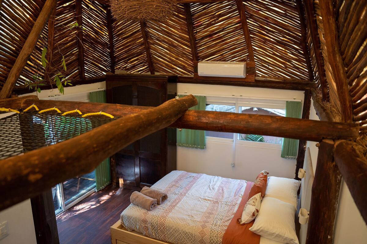 Cabane Romantique | 1 chambre, Wi-Fi gratuit, draps fournis