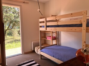 4 bedrooms, iron/ironing board, travel crib, WiFi