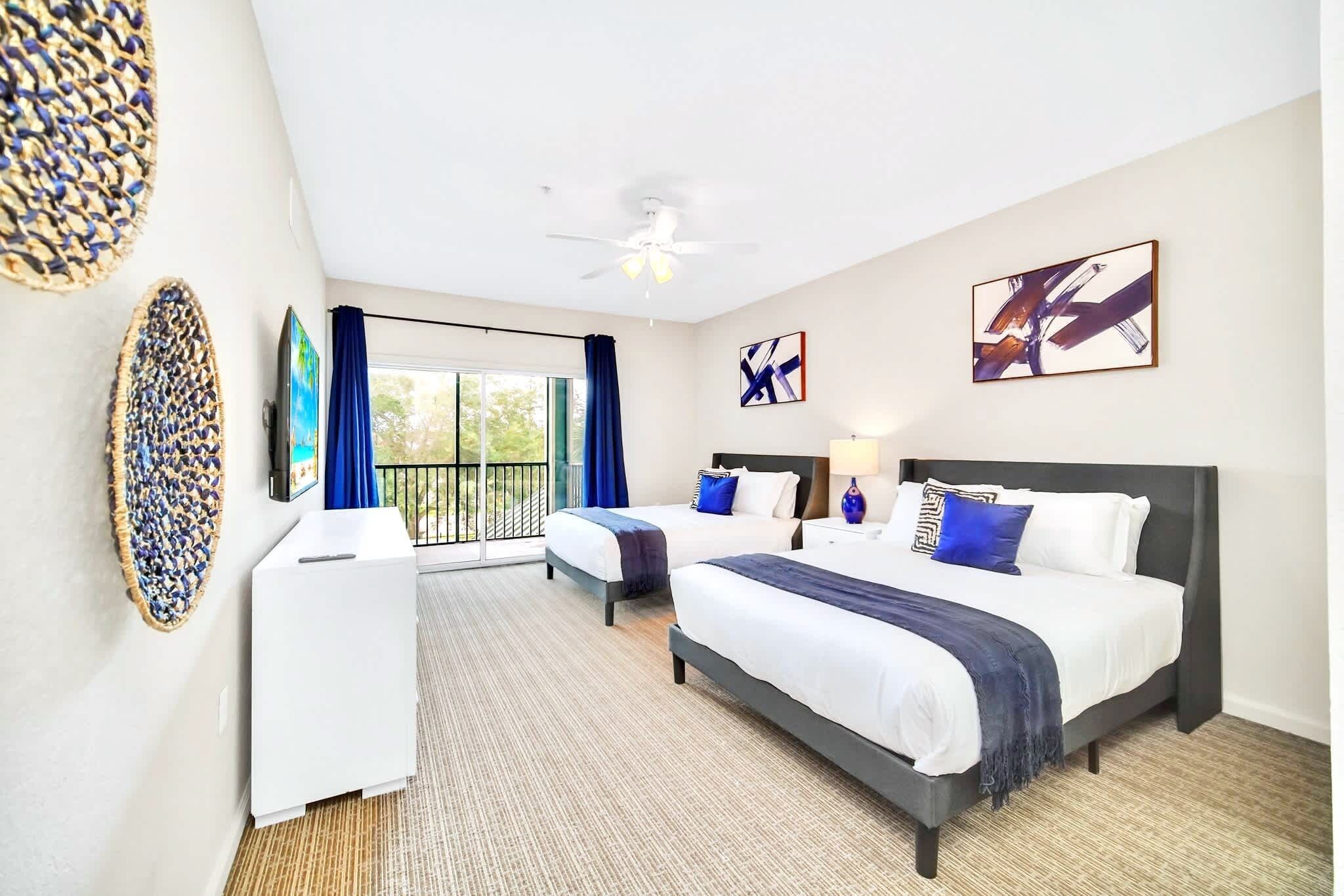 2 間睡房、熨斗/熨衫板、Wi-Fi、床單