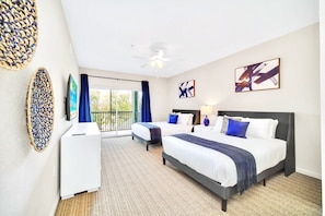 2 slaapkamers, een strijkplank/strijkijzer, wifi, beddengoed