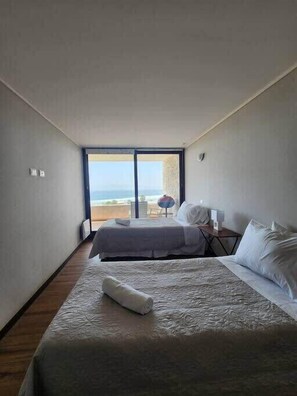 2 slaapkamers, een strijkplank/strijkijzer, wifi, beddengoed