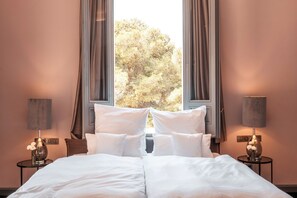 Quarto superluxo, 1 quarto, vista para o vale, no canto | Vista do quarto