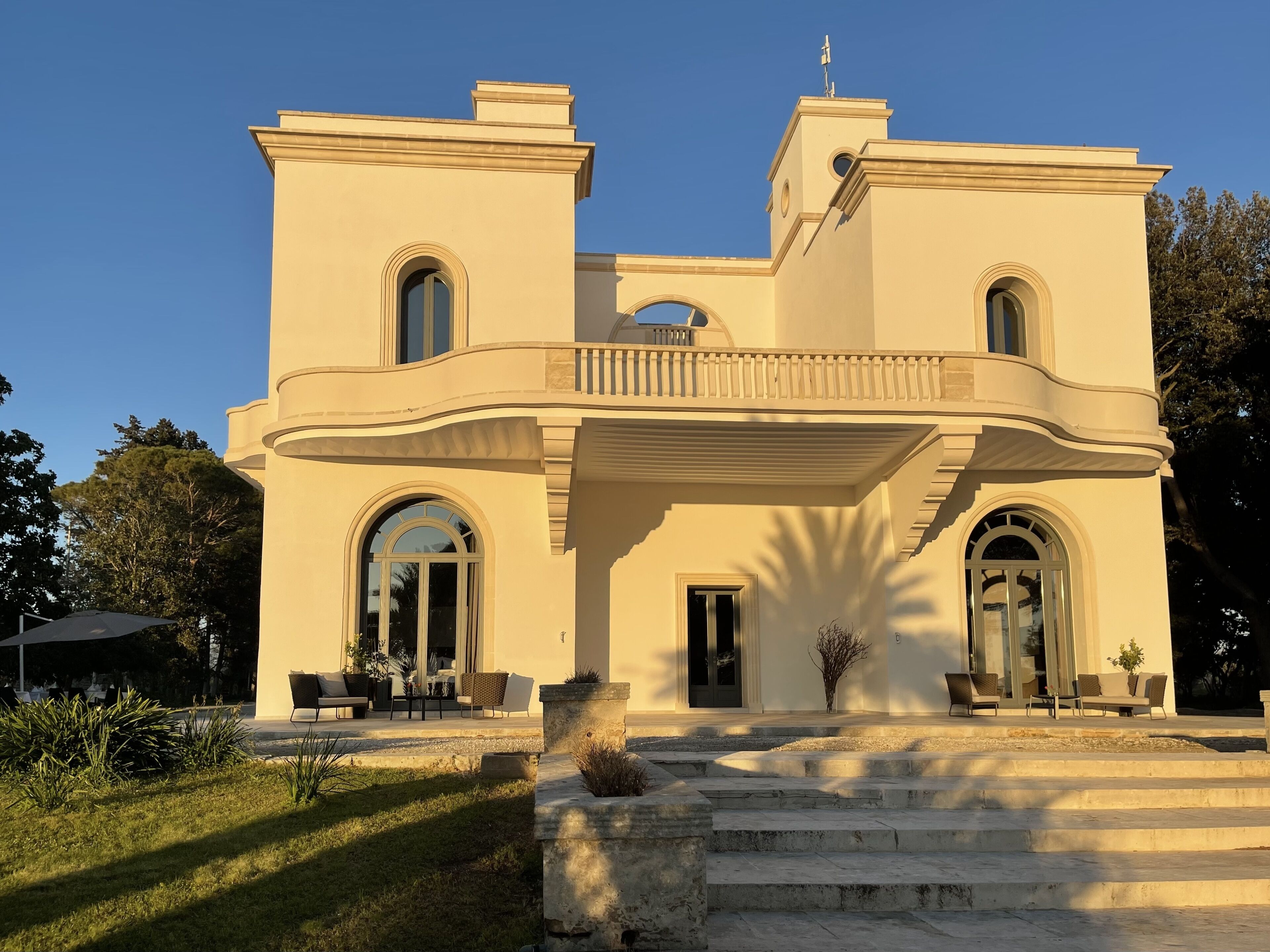 Fachada da propriedade