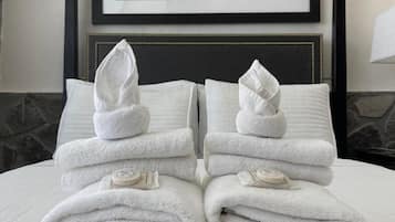1 habitación, ropa de cama de alta calidad y colchones Tempur-Pedic