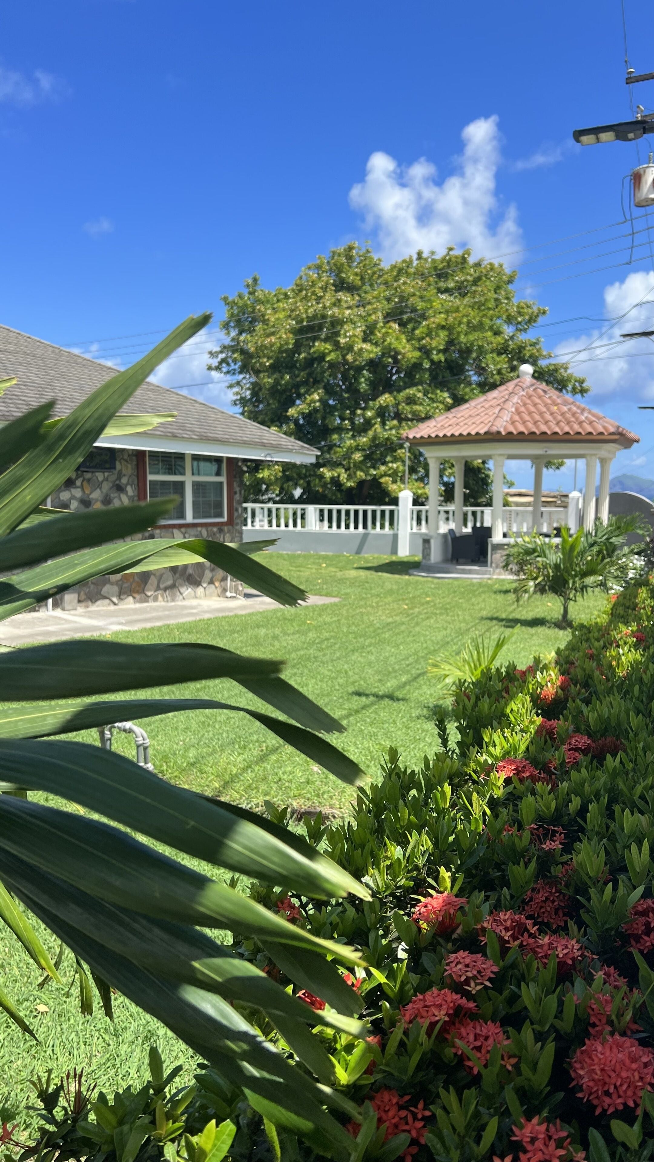 Fassade der Unterkunft