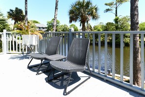 Terrace/patio - 3 BR Beach House in Surfside Beach! Raycliff at the Beach (Surfside Beach)