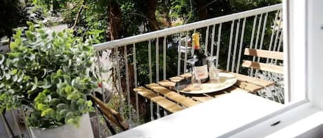 Comfort Double Room, Non Smoking, Ensuite | Balcony view