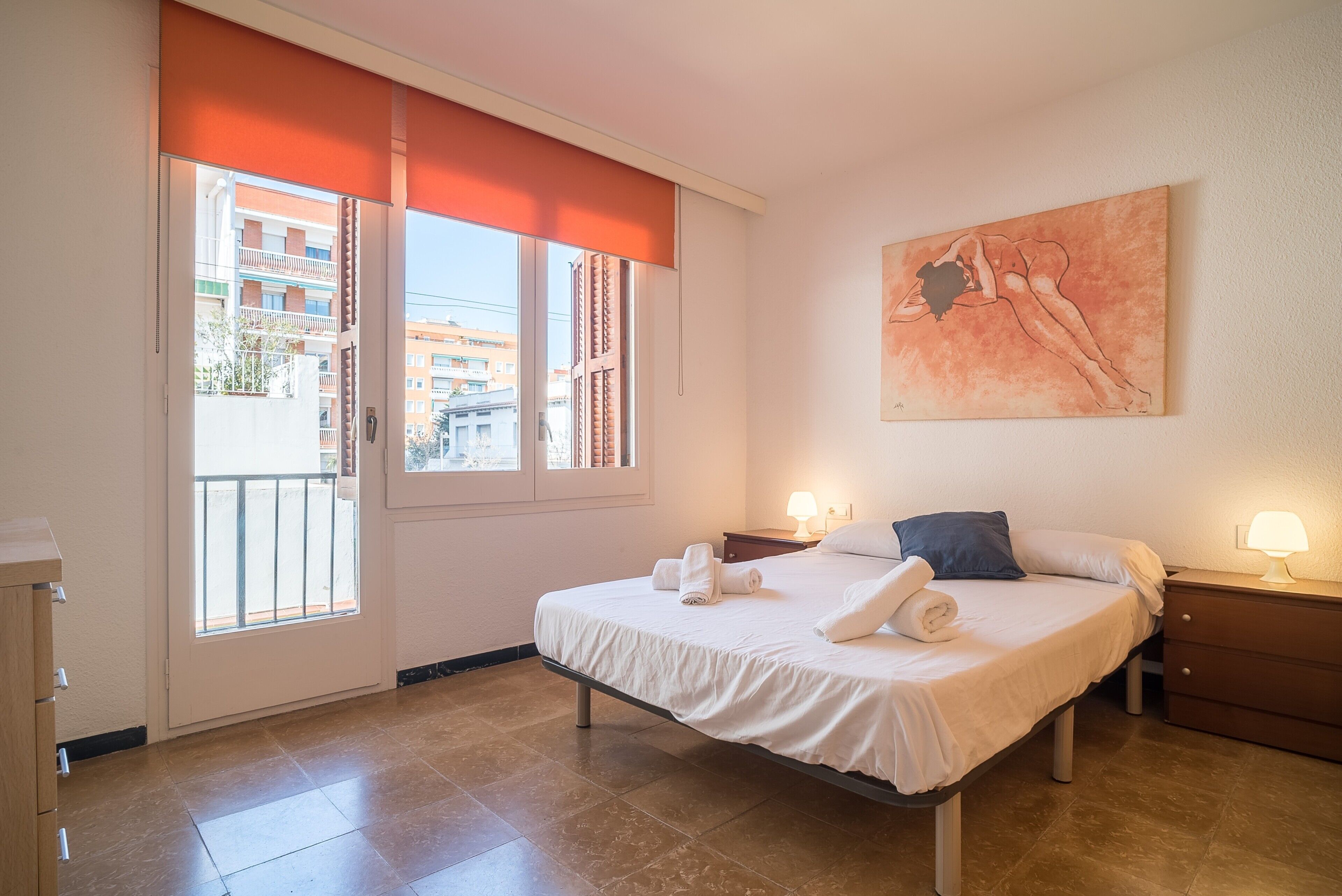 3 bedrooms, desk, iron/ironing board, free WiFi