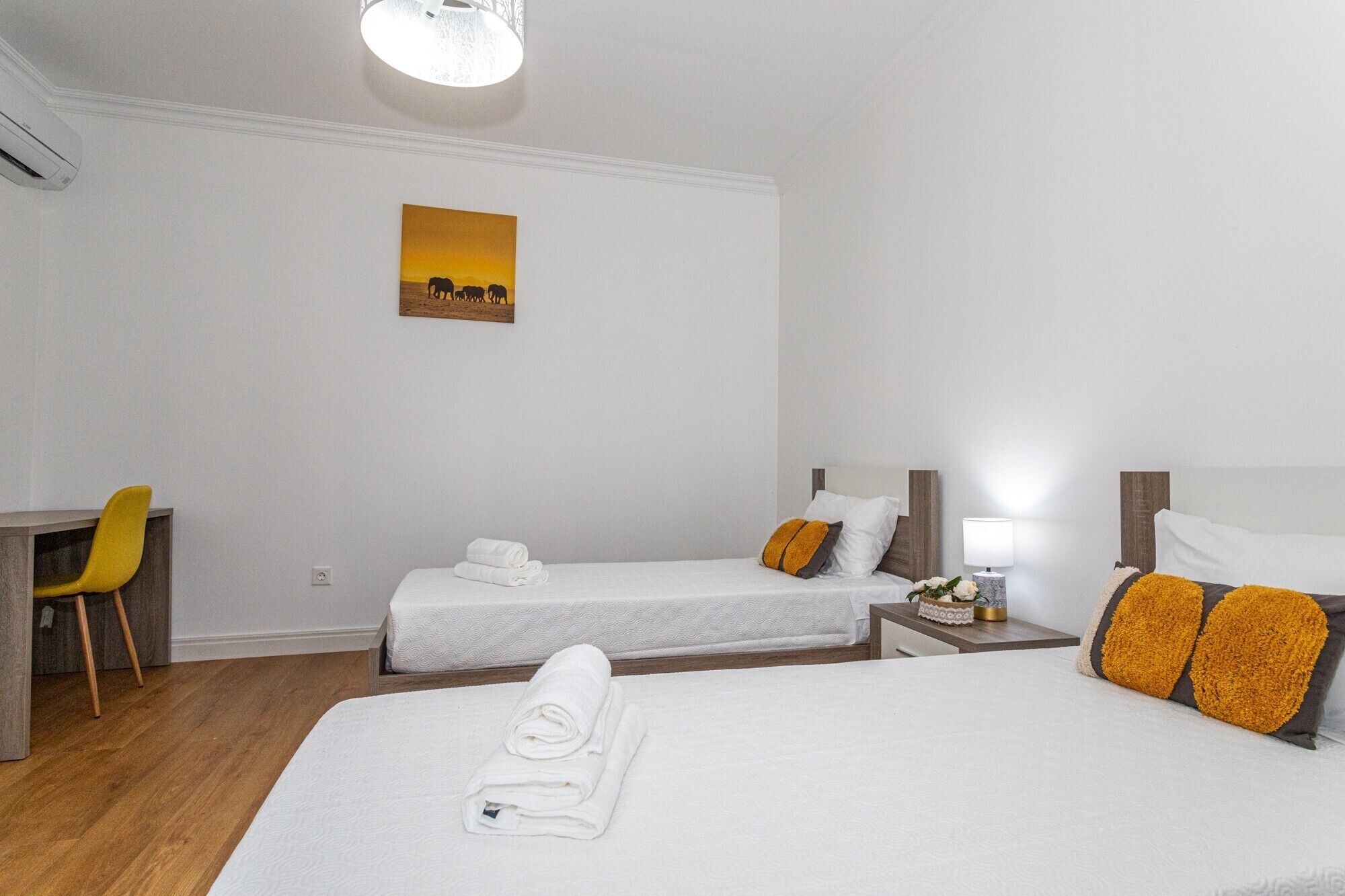 2 Schlafzimmer, kostenloses WLAN, Bettwäsche