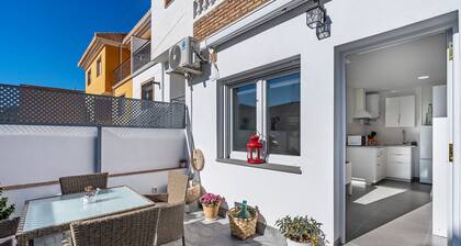 Apartment 'Loft A'ca La Puri En Melegís' with Private Terrace, Wi-Fi and Air Conditioning