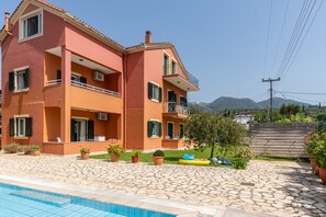 Exterior - Apartment 'Katerina Pool Studio No6' with Mountain View, Wi-Fi and Air Conditioning (Corfu)