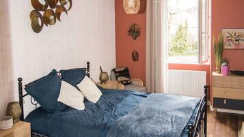 3 chambres, Wi-Fi gratuit, draps fournis