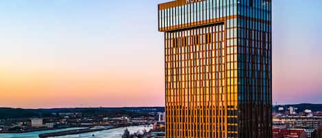 Fachada de la propiedad