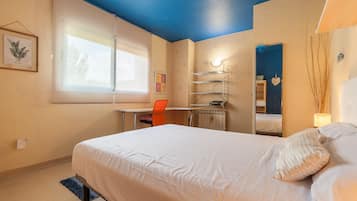 3 habitaciones, tabla de planchar con plancha y wifi gratis