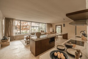Deluxe Apartment | Private kitchen | Fridge, oven, toaster, blender - Luxury Oasis in Luum Zama - Private Pool (Tulum)