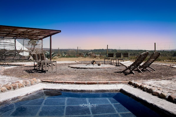 2 piscinas al aire libre