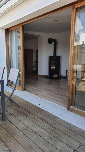 Terrace/patio - House 200 metres from the beach, PMR, Jaccuzzi (Crozon)