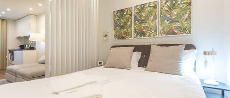 1 quarto, Wi-Fi, roupa de cama