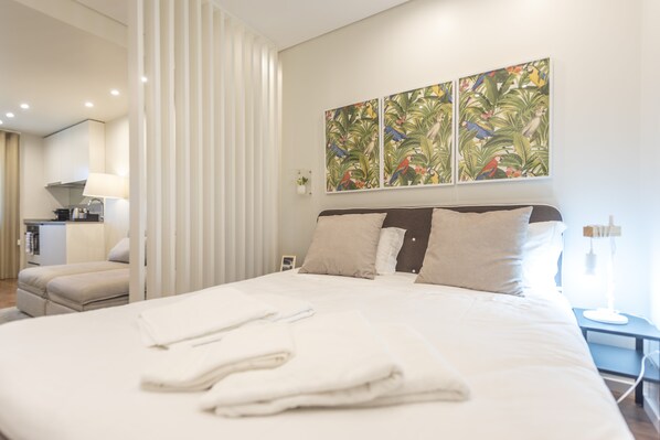 1 Schlafzimmer, WLAN, Bettwäsche